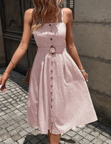 Rochie medie SHEIN, roz