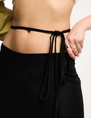 Fusta Weekday, negru Negru