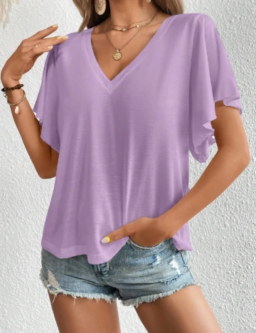 Bluza SHEIN, lila Mov