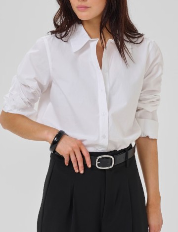 
						Camasa My Essential Wardrobe, alb