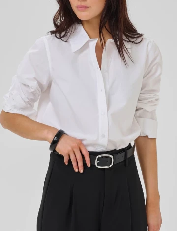 Camasa My Essential Wardrobe, alb Alb