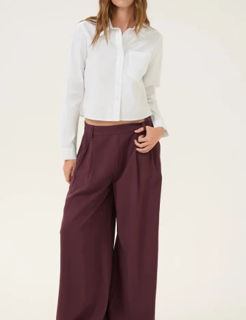 Camasa My Essential Wardrobe, alb Alb