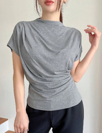 Tricou Dazy, gri Gri