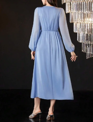 Rochie lunga SHEIN, albastru Albastru