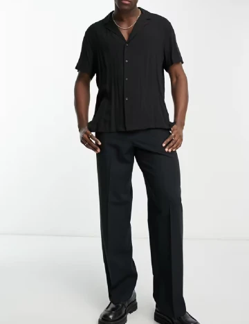 Camasa ASOS, negru