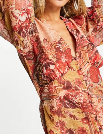 Rochie scurta River Island, mix culori Mix culori