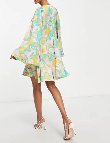 Rochie scurta ASOS, mix culori Mix culori