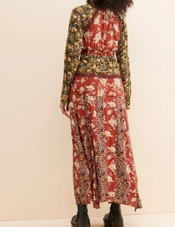 Rochie lunga Free People, mix culori Mix culori