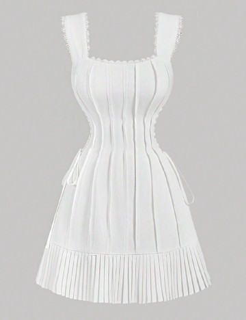 
						Rochie scurta SHEIN, alb