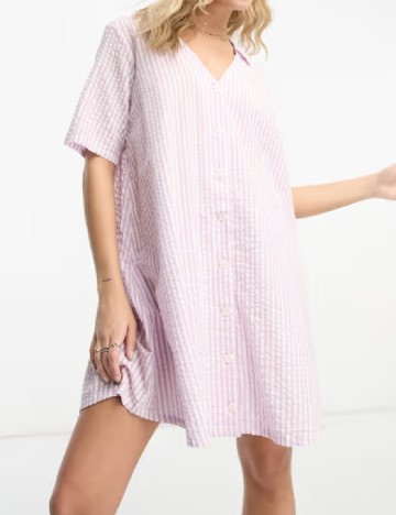 
						Rochie scurta Monki, mov