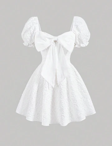 Rochie scurta SHEIN, alb