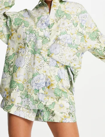 Pantaloni scurti ASOS, floral print Floral print