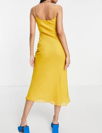 Rochie medie ASOS, galben Galben