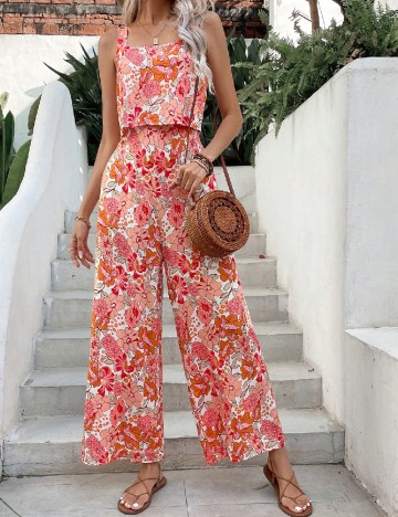 
						Salopeta SHEIN CURVE, floral