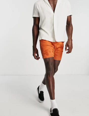 Pantaloni scurti ASOS, portocaliu