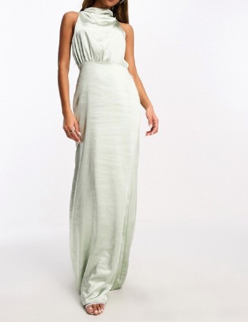 
						Rochie lunga Pretty Lavish, verde