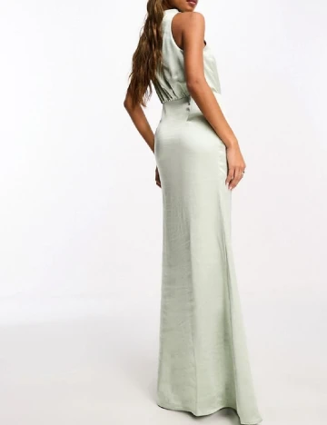 Rochie lunga Pretty Lavish, verde
