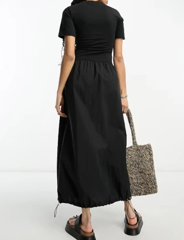 Rochie lunga ASOS, negru Negru