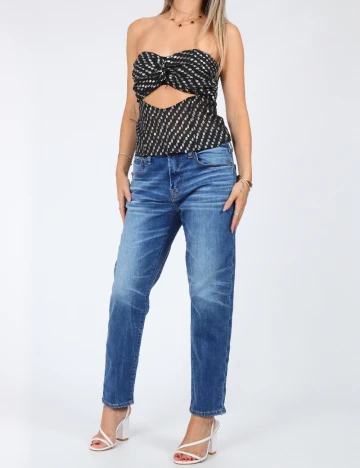 Top ASOS, negru Negru