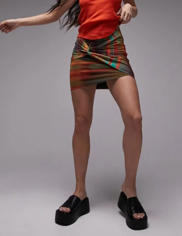 Fusta Top Shop, mix culori