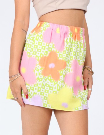 Fusta ASOS, mix culori