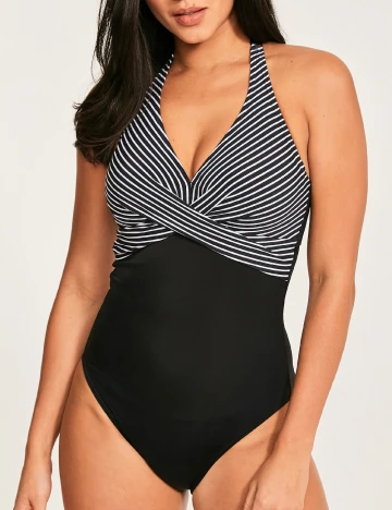 Costum de baie Figleaves, negru Negru