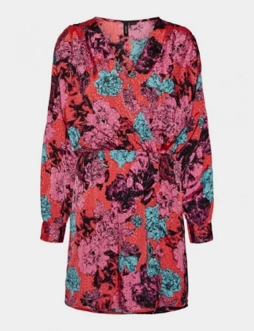 Rochie scurta Vero Moda, floral print Floral print
