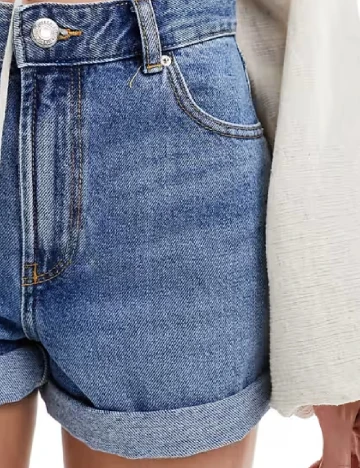 Pantaloni scurti Pull&Bear, albastru Albastru