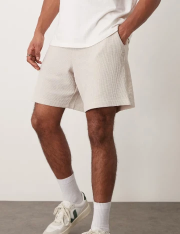 Pantaloni scurti New look, crem Crem