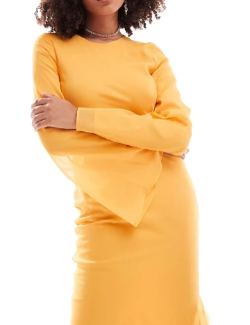 Rochie lunga ASOS, galben Galben