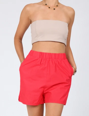 Pantaloni scurti ASOS, rosu