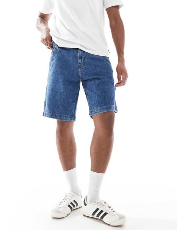
						Pantaloni scurti Denim Project, albastru