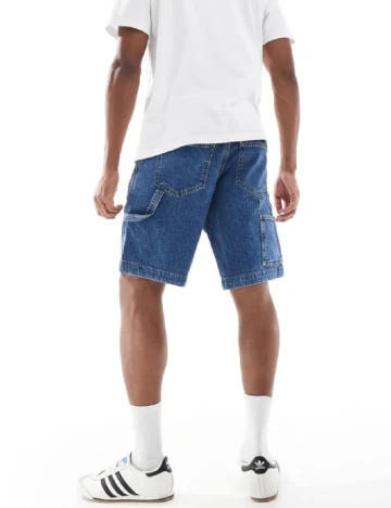 Pantaloni scurti Denim Project, albastru