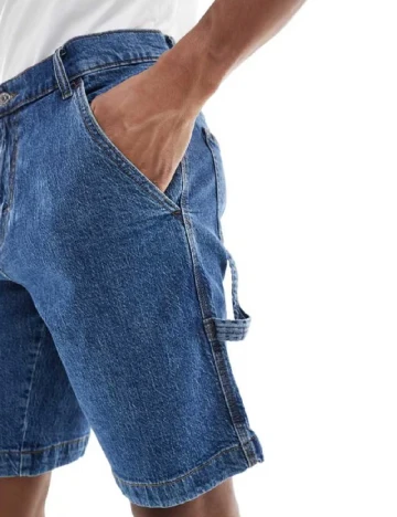 Pantaloni scurti Denim Project, albastru