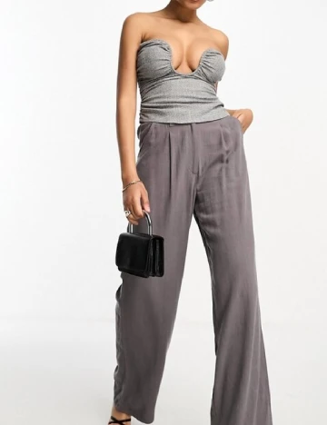 Top ASOS Curve, gri Gri