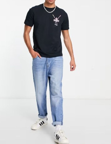 
						Tricou Paul Smith, bleumarin inchis