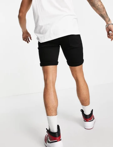 Pantaloni scurti Topman, negru