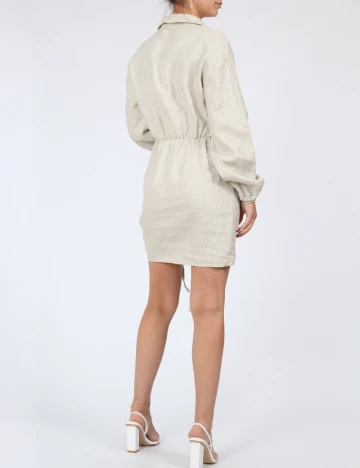 Rochie scurta NA-KD, bej