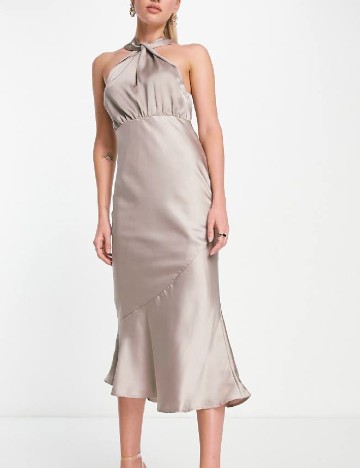 Rochie medie River Island, roz