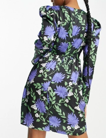 Rochie scurta Y.A.S, floral print Floral print