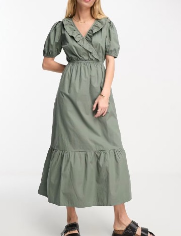
						Rochie lunga River Island, verde
