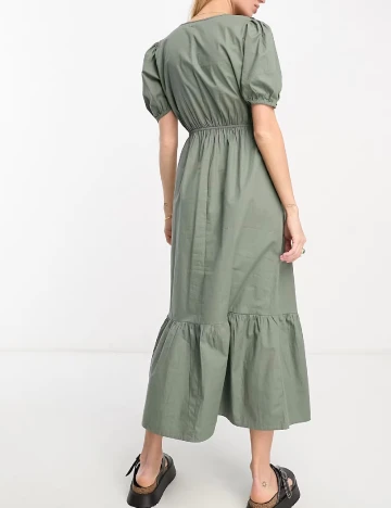 Rochie lunga River Island, verde Verde