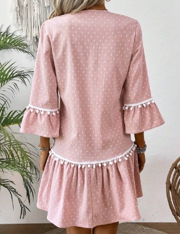 Rochie scurta SHEIN, roz