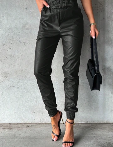 Pantaloni SHEIN, negru Negru