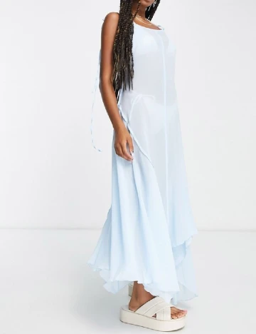 Rochie de plaja Weekday, bleu] Albastru