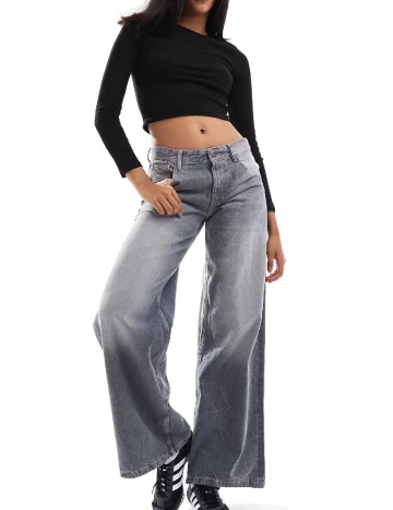 Top Pull&Bear, negru Negru