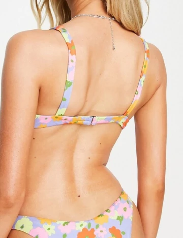Sutien de baie Bershka, floral print Floral print