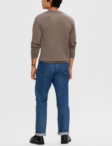 Bluza Selected, maro