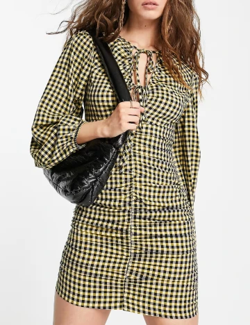Rochie scurta Top Shop, galben Galben