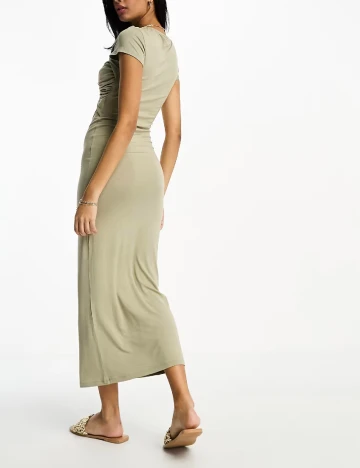 Rochie lunga ASOS, verde